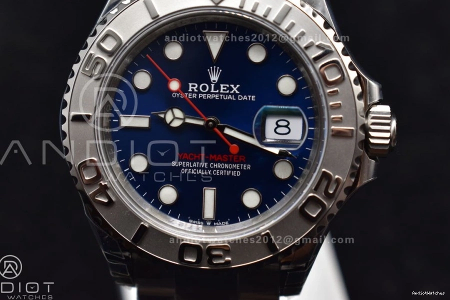 VSF 1210 VS Best Yacht-Master Steel SS Dial Edition 904L 126622 EasyCare on Blue 1:1 Bracelet 1227